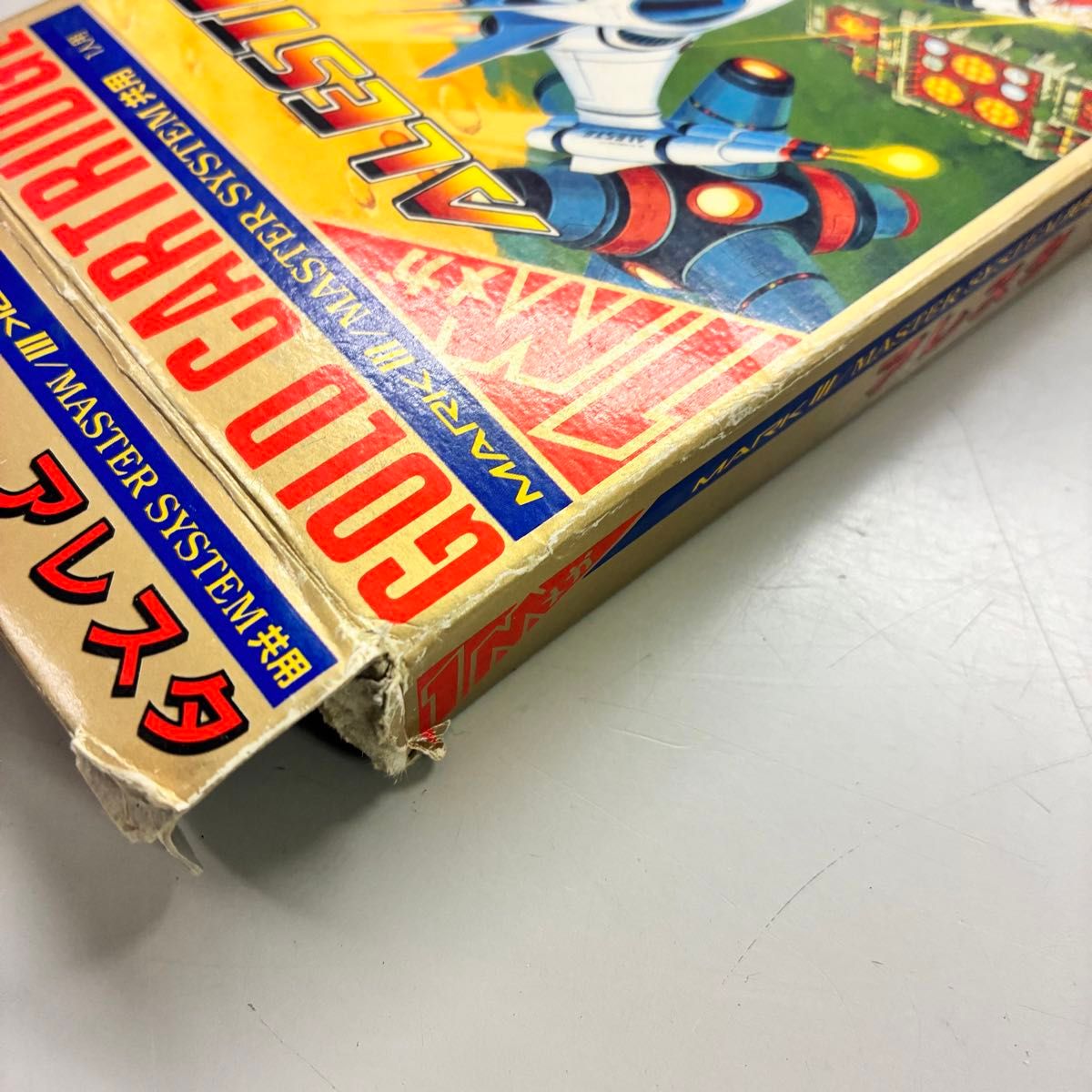 動作確認済】セガ マーク3ソフト『アレスタ』ゴールドカートリッジ