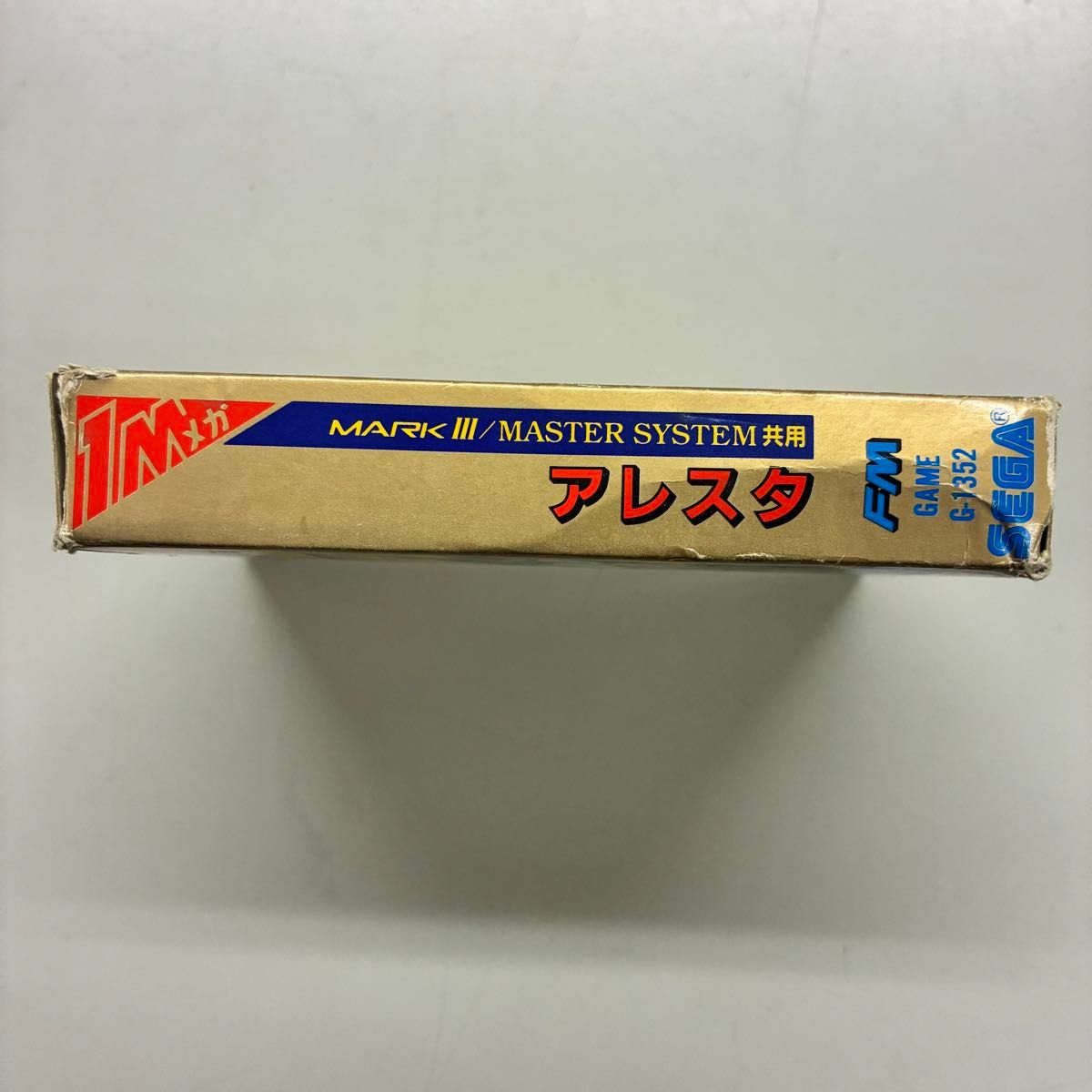 動作確認済】セガ マーク3ソフト『アレスタ』ゴールドカートリッジ