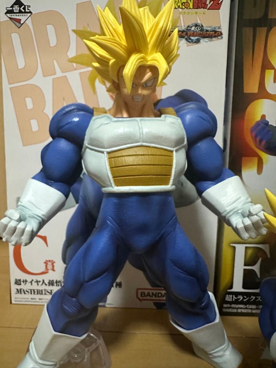 ドラゴンボール 一番くじ 悟空 悟飯 ベジータ トランクス【ムキンクス