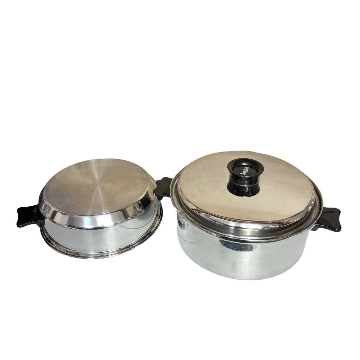 インコア INKOR ダッチオーブン 両手鍋 ドームカバー付 USA製 IH対応