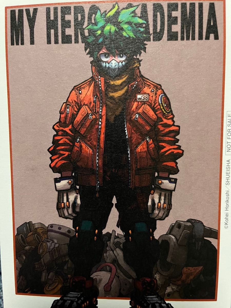 僕のヒーローアカデミア ヒロアカ展 ミニ複製原画 ポストカード5枚