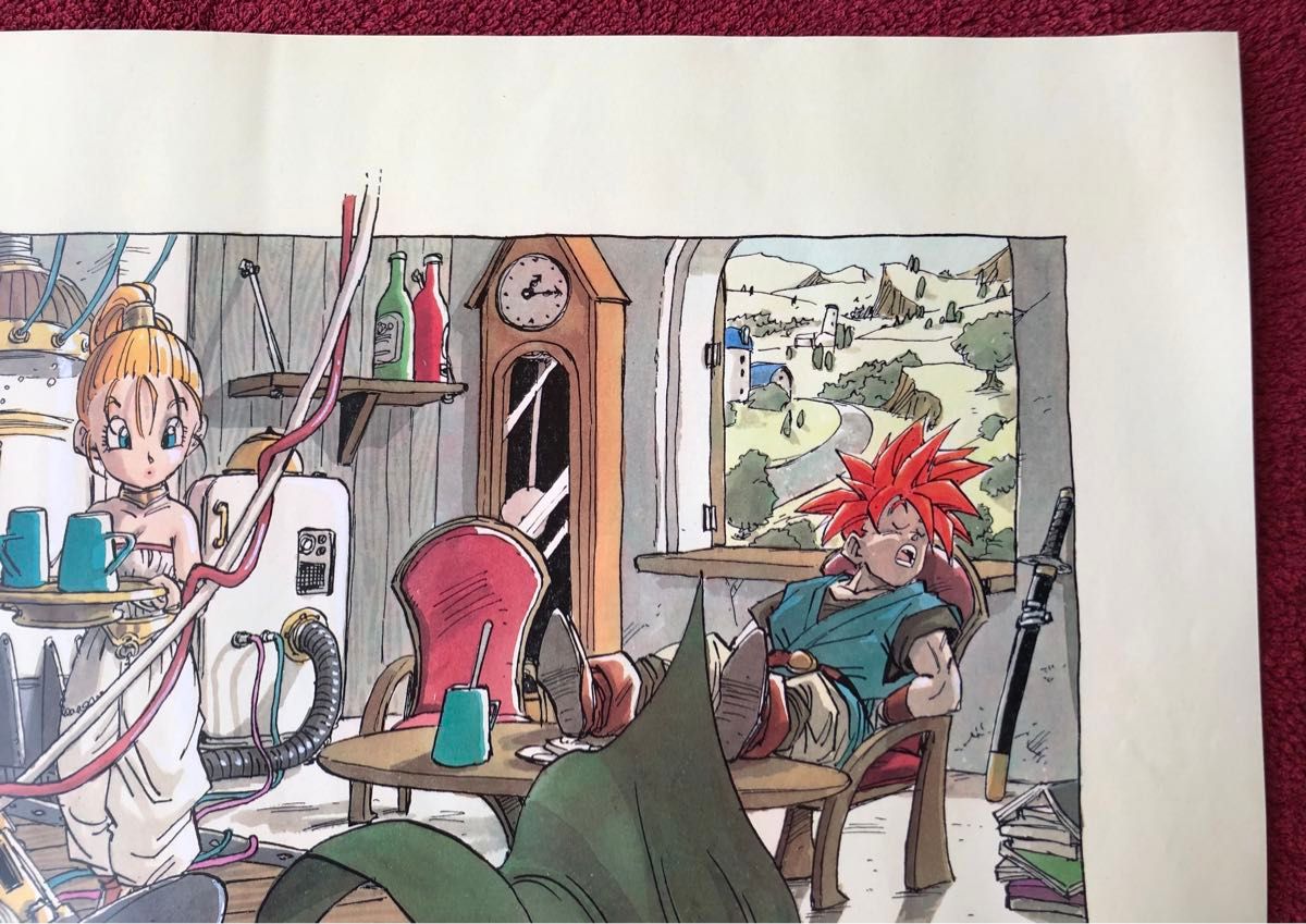 美品】鳥山明の世界展 クロノトリガー 複製原画 ポスター（B2サイズ