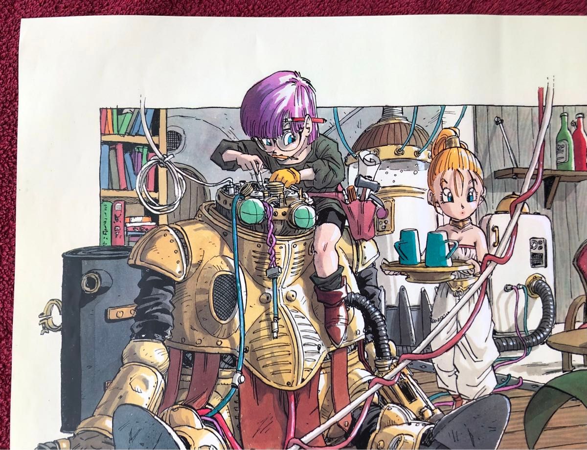 美品】鳥山明の世界展 クロノトリガー 複製原画 ポスター（B2サイズ