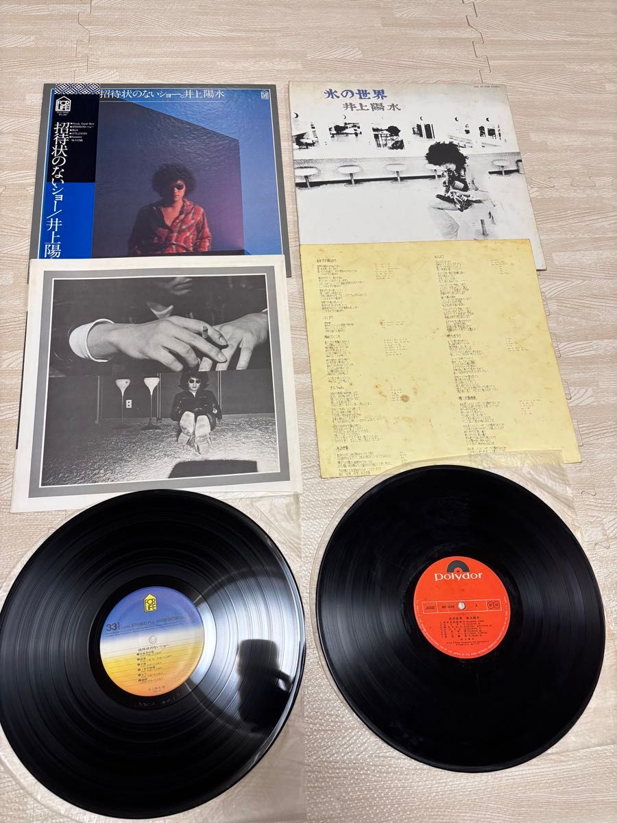 LP レコード まとめ 32点セット サンタナ ビートルズポスター 帯付き