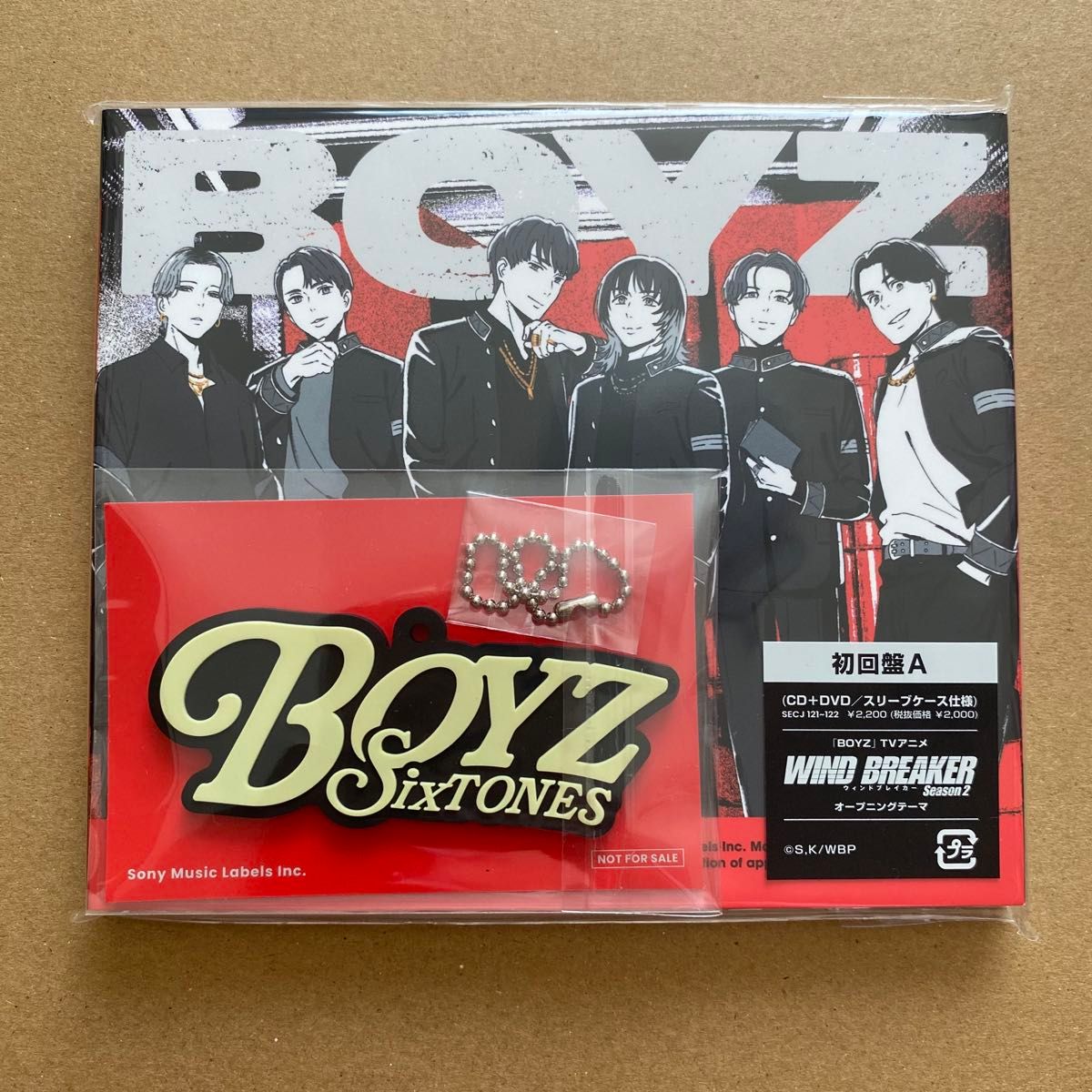 SixTONES 『BOYZ』初回盤A《新品未開封》特典付｜Yahoo!フリマ（旧