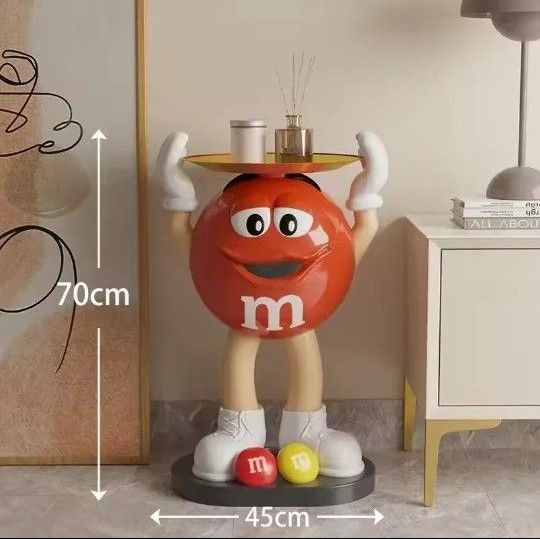 ラスト1点【新品】M&M's エムアンドエムズ サイドテーブル フィギュア