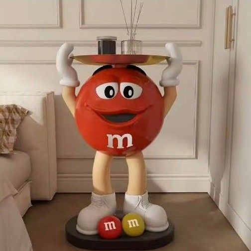 ラスト1点【新品】M&M's エムアンドエムズ サイドテーブル フィギュア