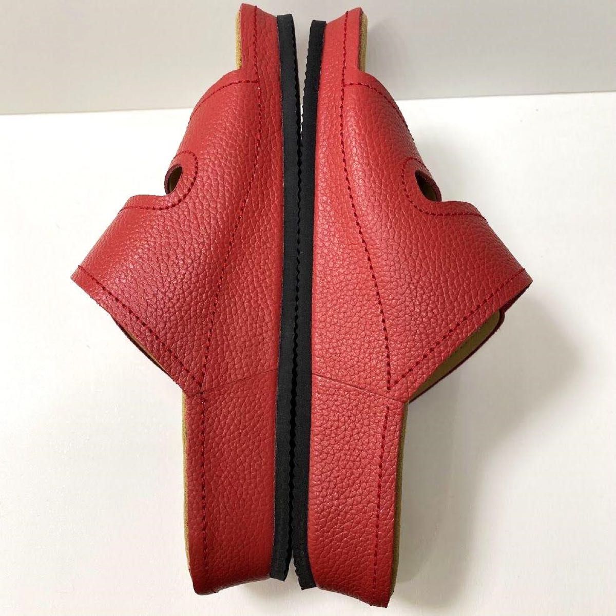 新品 23㎝ 0092RD ベネッシュ BENESU スリッパ 赤 室内履 ベネシュ