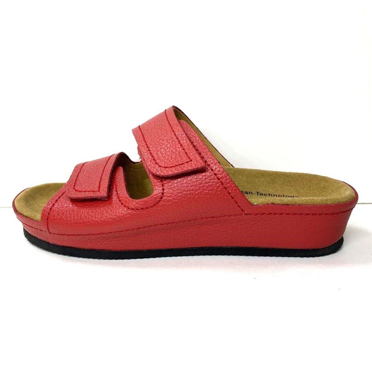 新品 23㎝ 0092RD ベネッシュ BENESU スリッパ 赤 室内履 ベネシュ