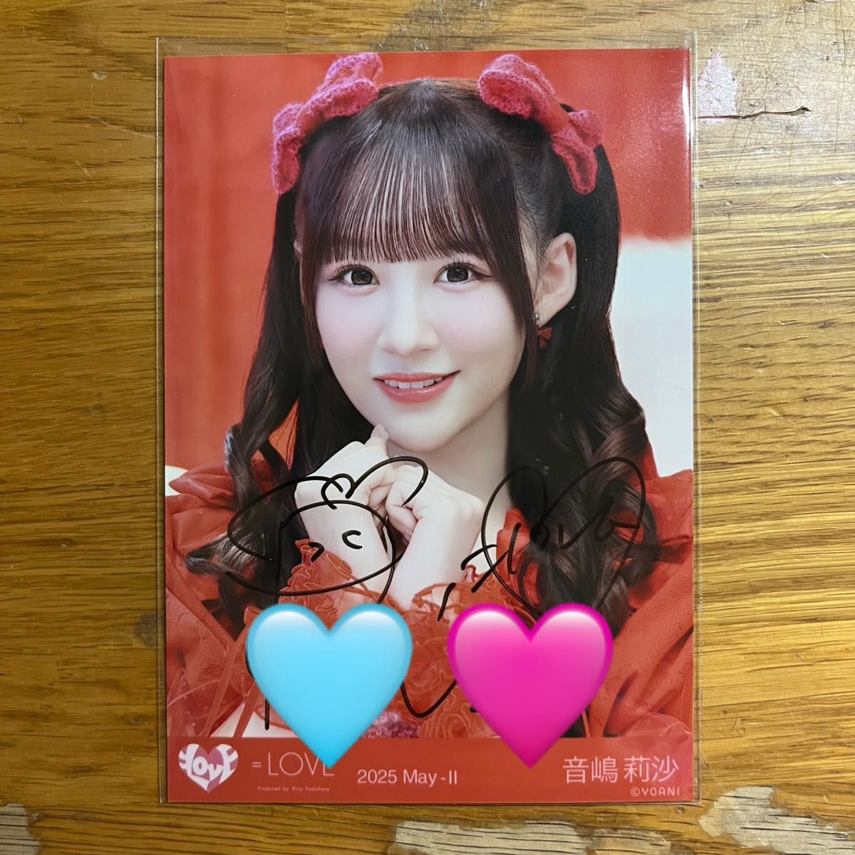 まとめ買い大歓迎 = LOVE イコラブ 音嶋莉沙 とくべチュ して 歌唱衣装