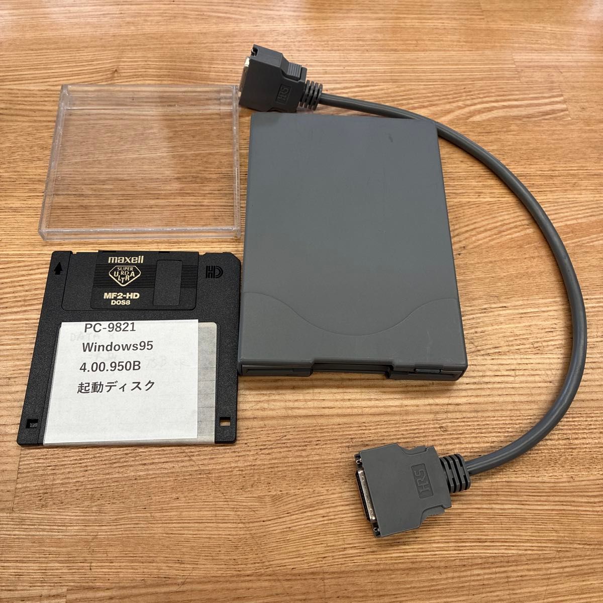 FD1238T NEC純正 フロッピーディスクドライブ ケーブル付 PC-9821 Nr