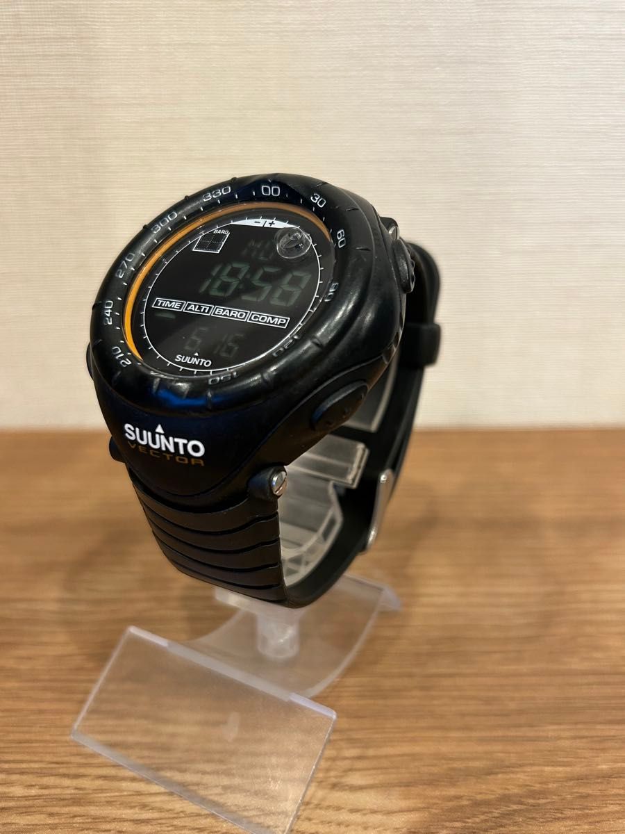 SUUNTO VECTOR Xブラック スント ベクター レガッタ 腕時計 コア