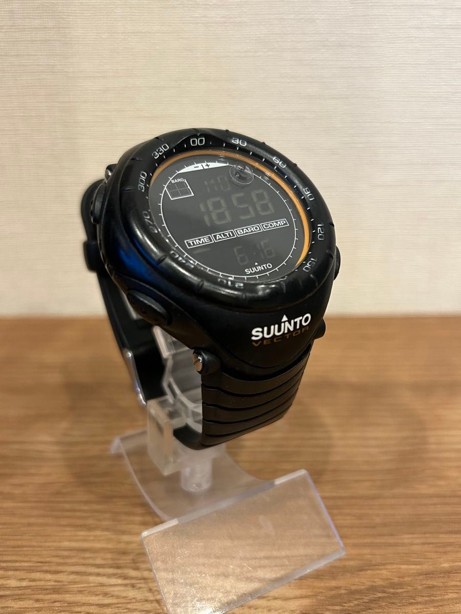 SUUNTO VECTOR Xブラック スント ベクター レガッタ 腕時計 コア