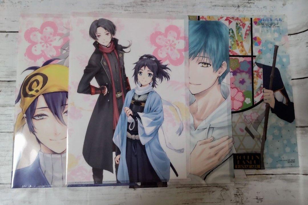 続 刀剣乱舞 花丸 blue-ray クリアファイル コースター 初回生産限定盤