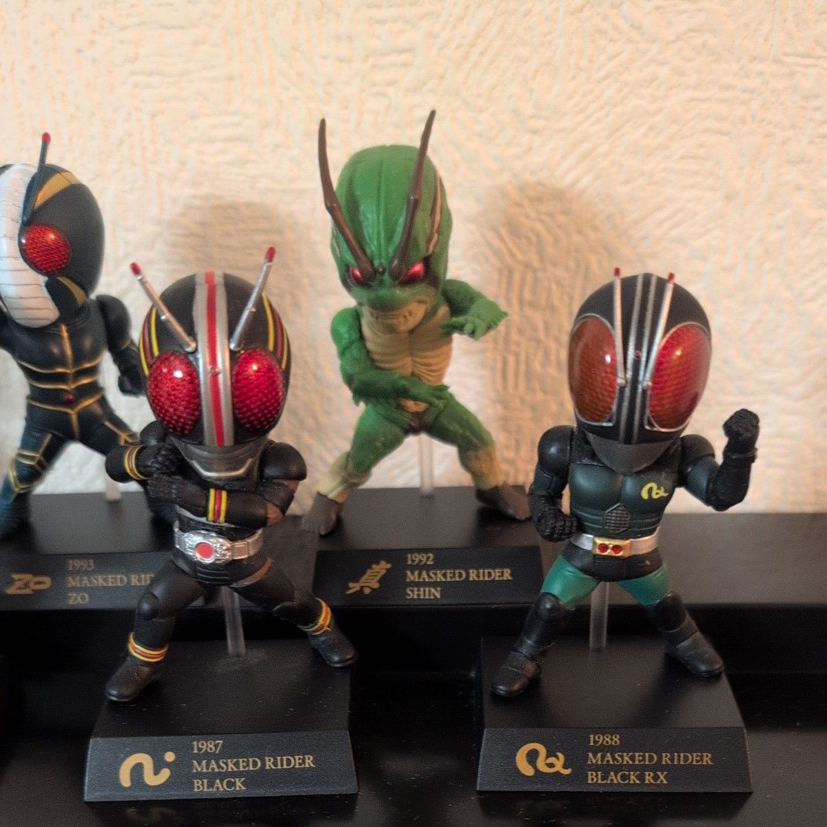 50th デフォルメクスフィギュア 仮面ライダー シャドームーン RX 計6体