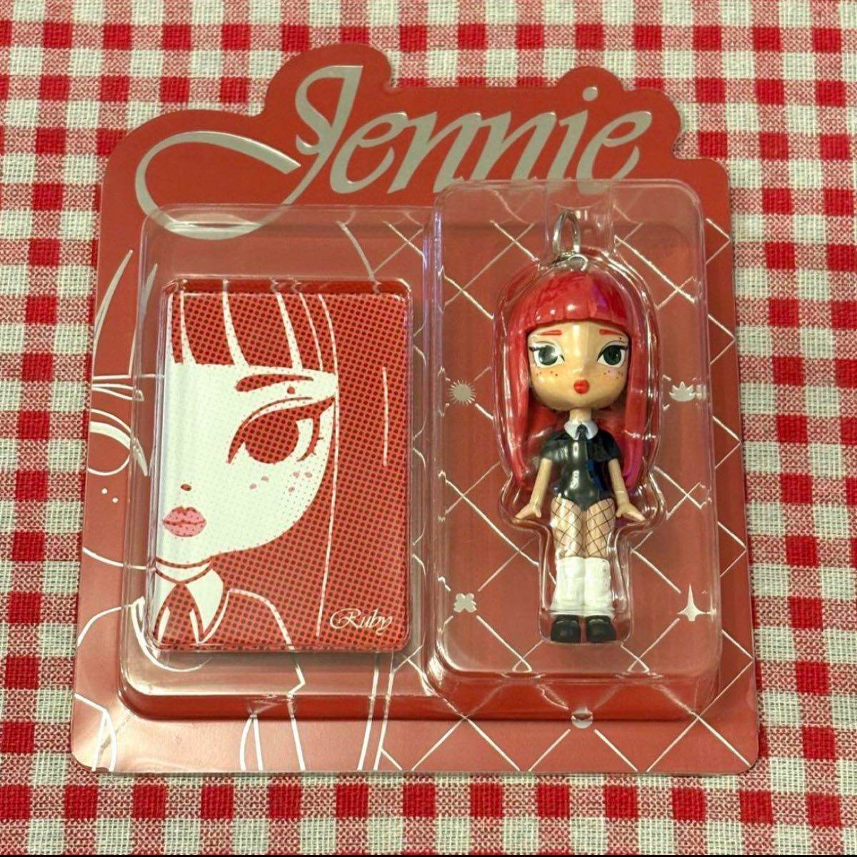 新品 未開封】ジェニ jennie ruby フィギュア キーチェーン キーリング