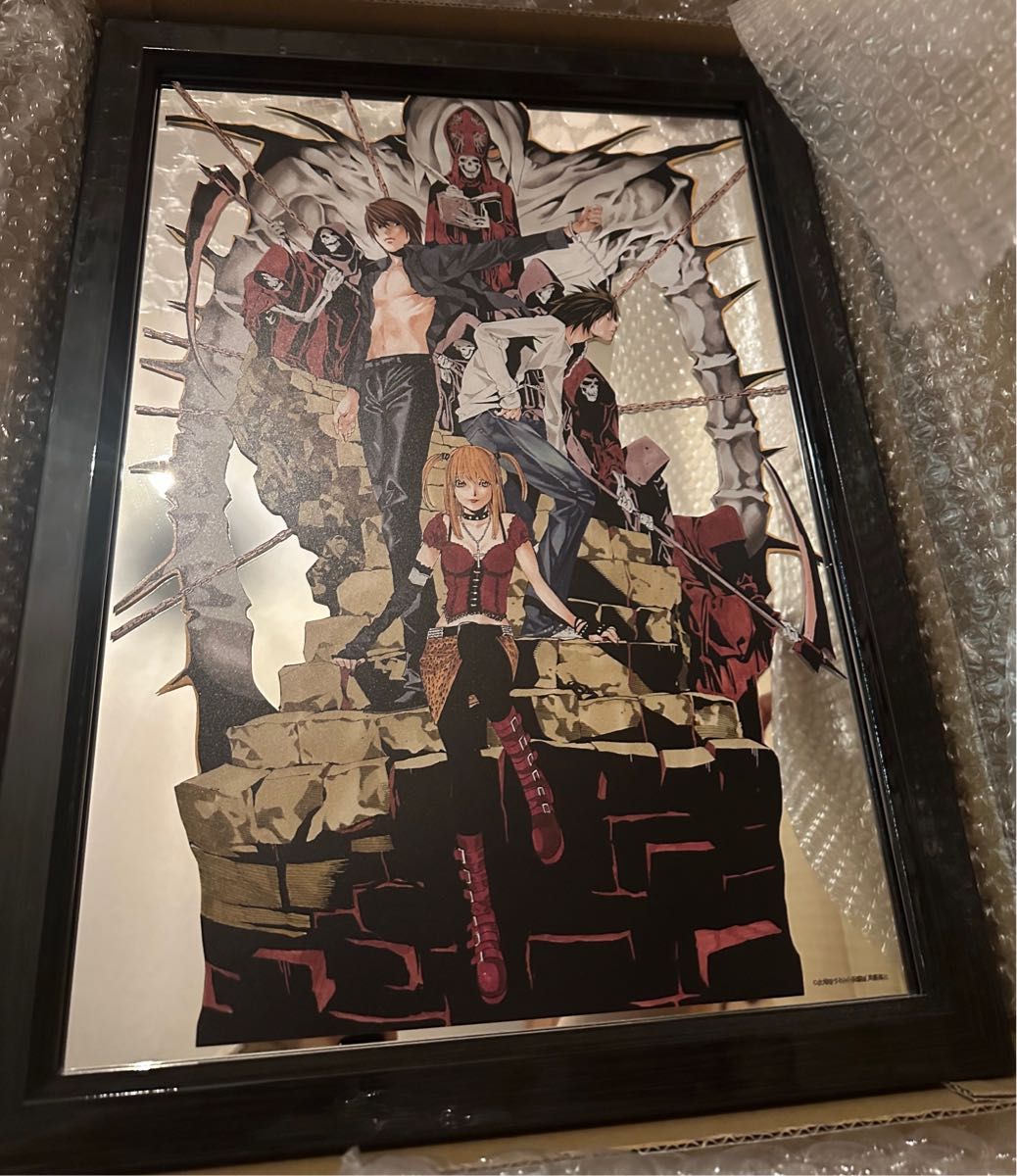 月＆L＆海砂 小畑先生描き下ろし パブミラーB デスノート展｜Yahoo