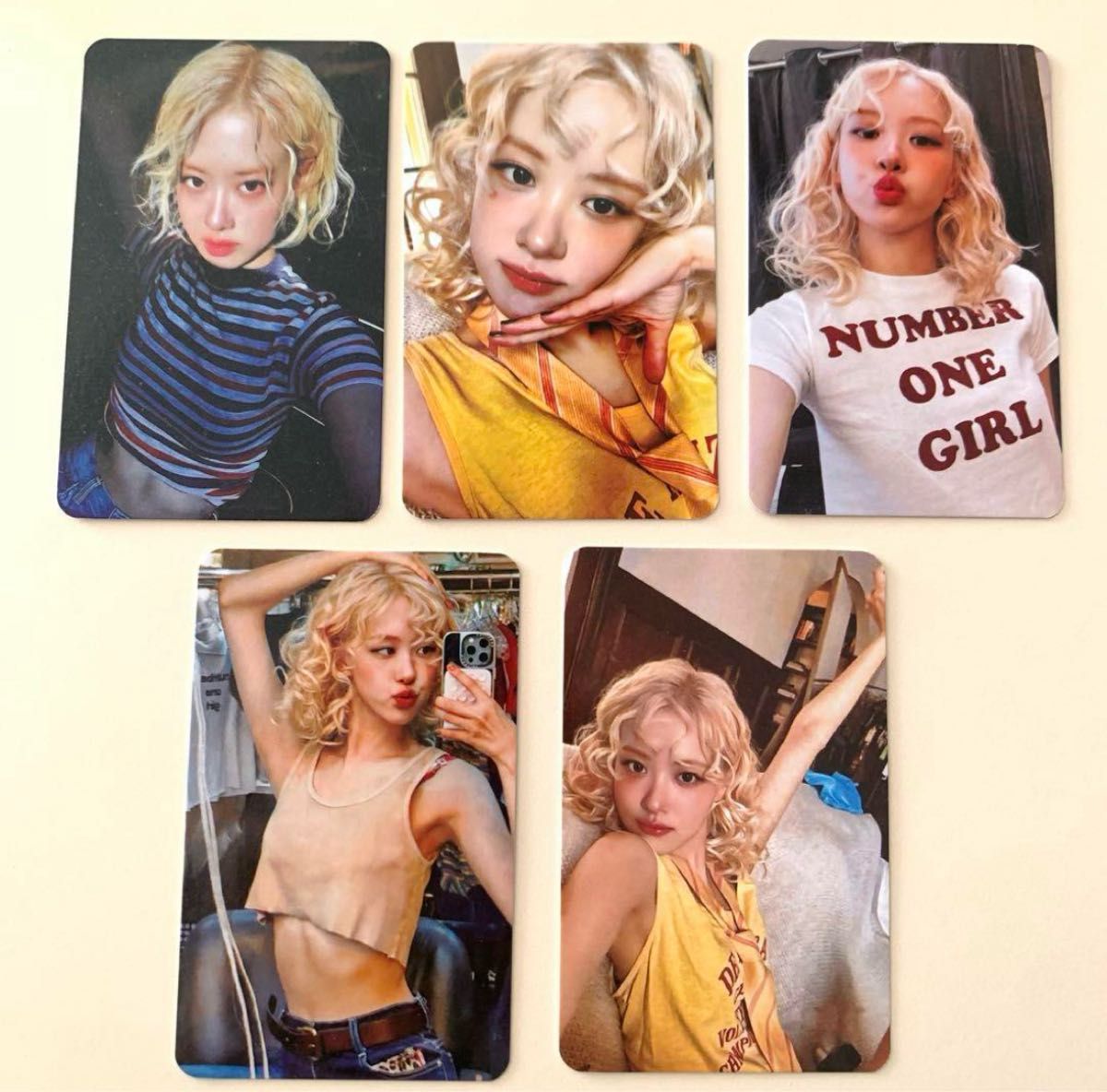 BLACKPINK ロゼ rosie ロージー 日本盤特典トレカセット｜Yahoo!フリマ