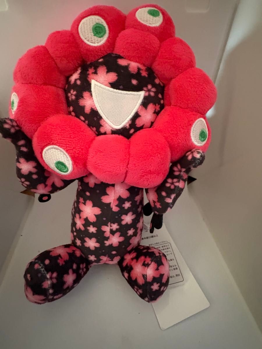 大阪関西万博会場限定 ミャクミャク 桜 ブラック ぬいぐるみ 新品タグ