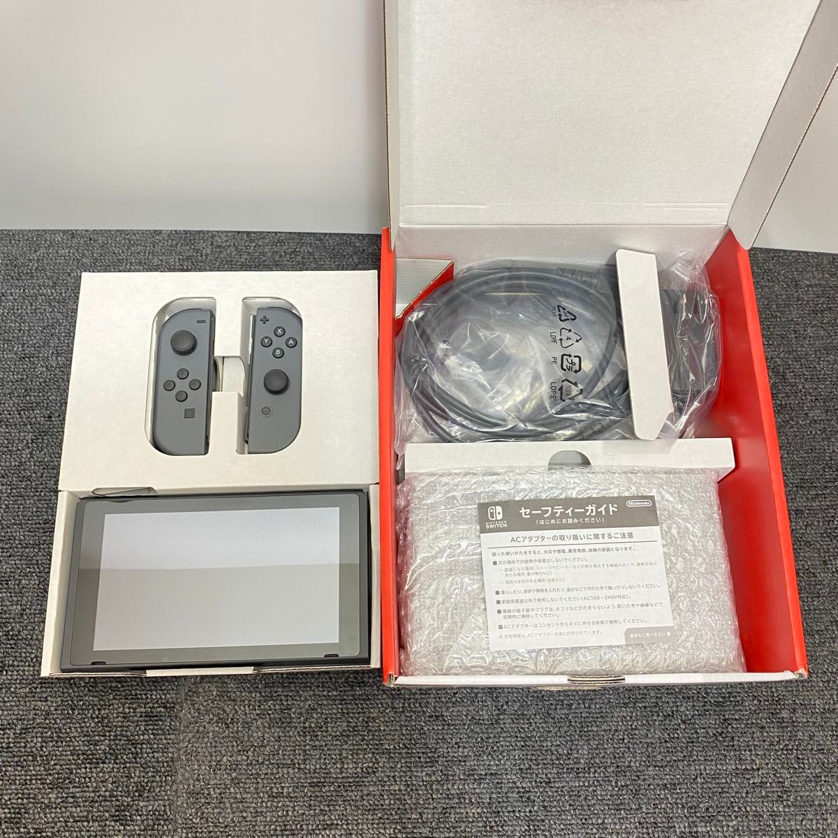 ニンテンドースイッチ Switch グレー 新型（バッテリー拡張モデル