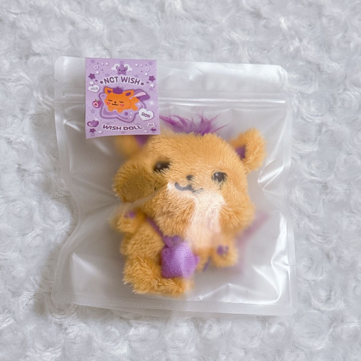 NCT WISH キャラクターバッグ シオン シオニン ログイン トレカなし