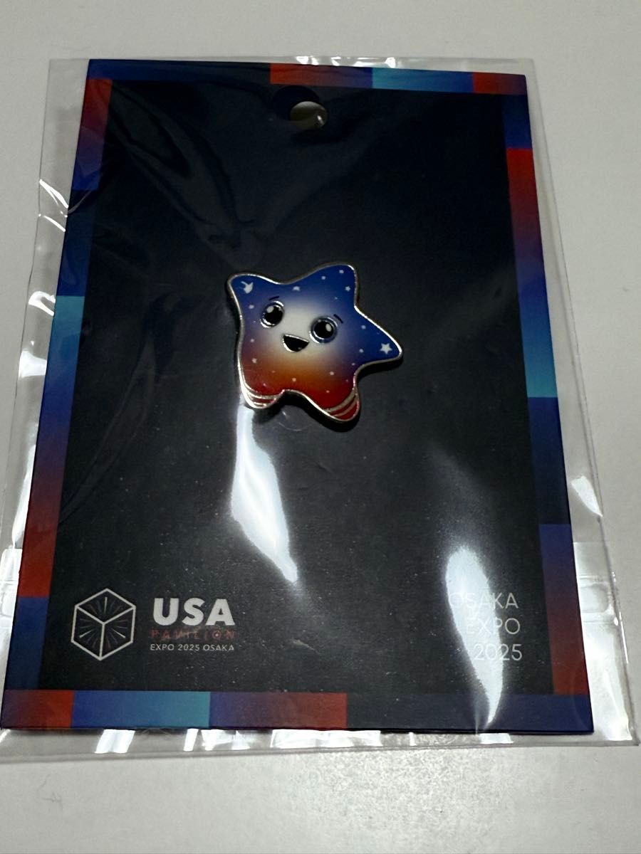 大阪万博 EXPO2025 アメリカパビリオン ピンバッジ 関西万博 USA