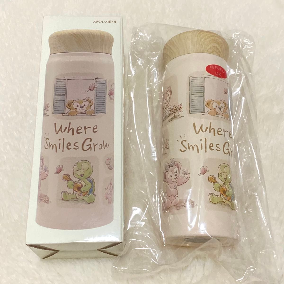 ダッフィー フレンズ ステンレスボトル ウェアスマイルズグロウ