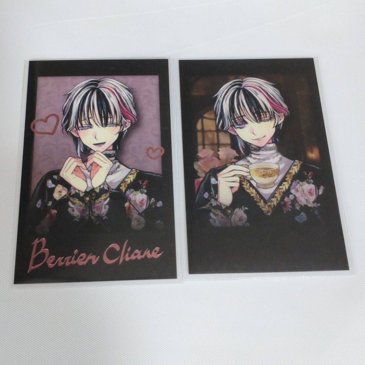 箔押しレア ベリアン チェキ風カード あくねこ 悪魔執事と黒い猫