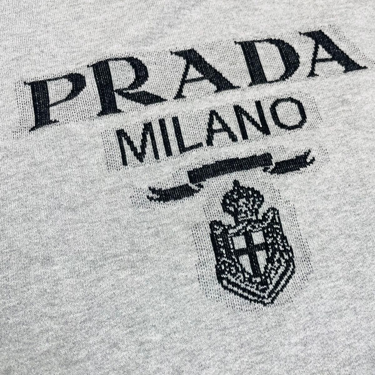 タグ付き・未使用級】PRADA プラダ スウェット ポロシャツ M