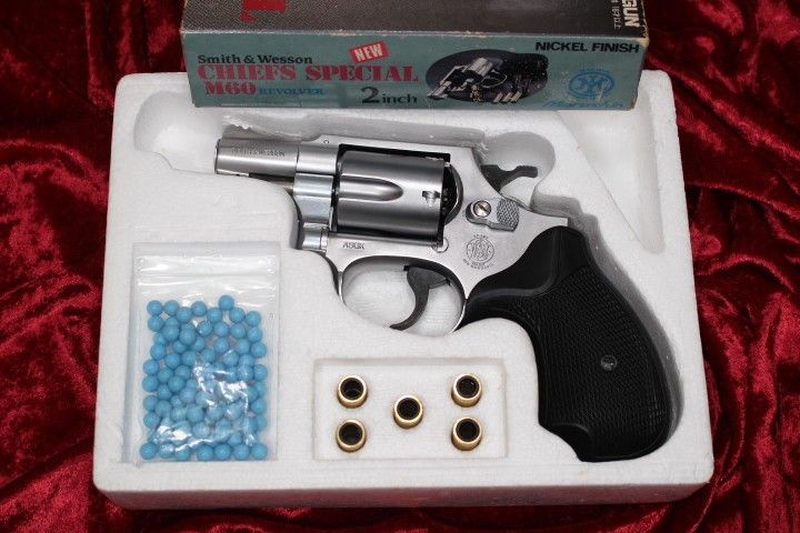 マルシン S&W M60 チーフスペシャル 2インチ シルバーモデル 6mm ガス