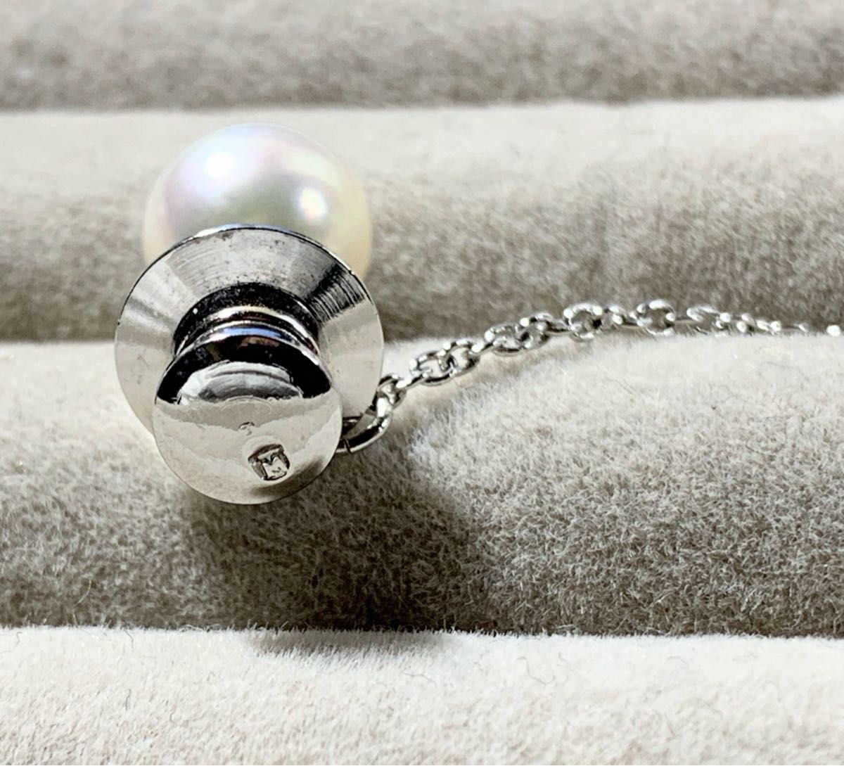 存在感 MIKIMOTO ミキモト 本真珠 アコヤ 約8 5mm玉 タイタック