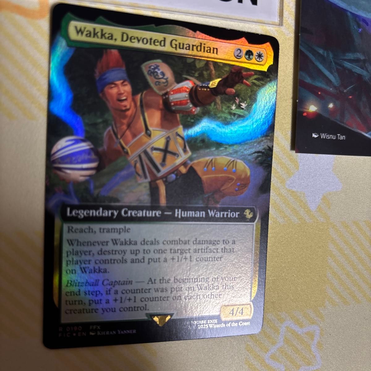 MTG マジックザギャザリング 英語 敬虔なガード ワッカ/Wakka Devoted