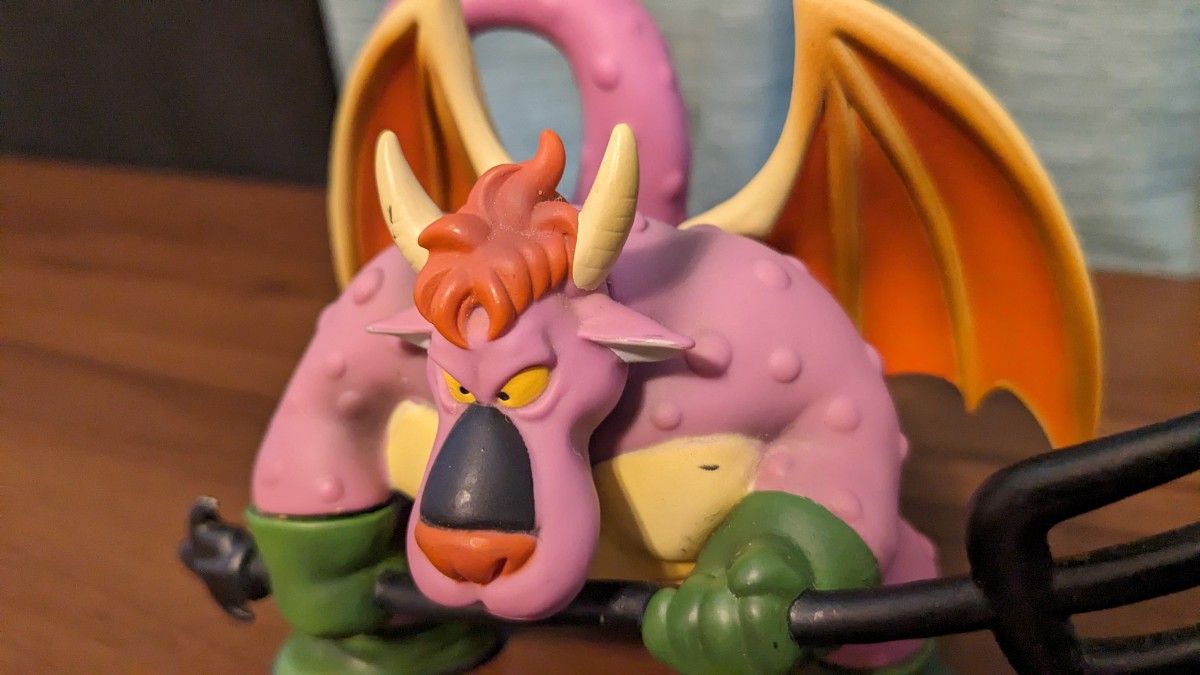 激レア】当時物 ドラゴンクエスト アークデーモン ソフビ フィギュア