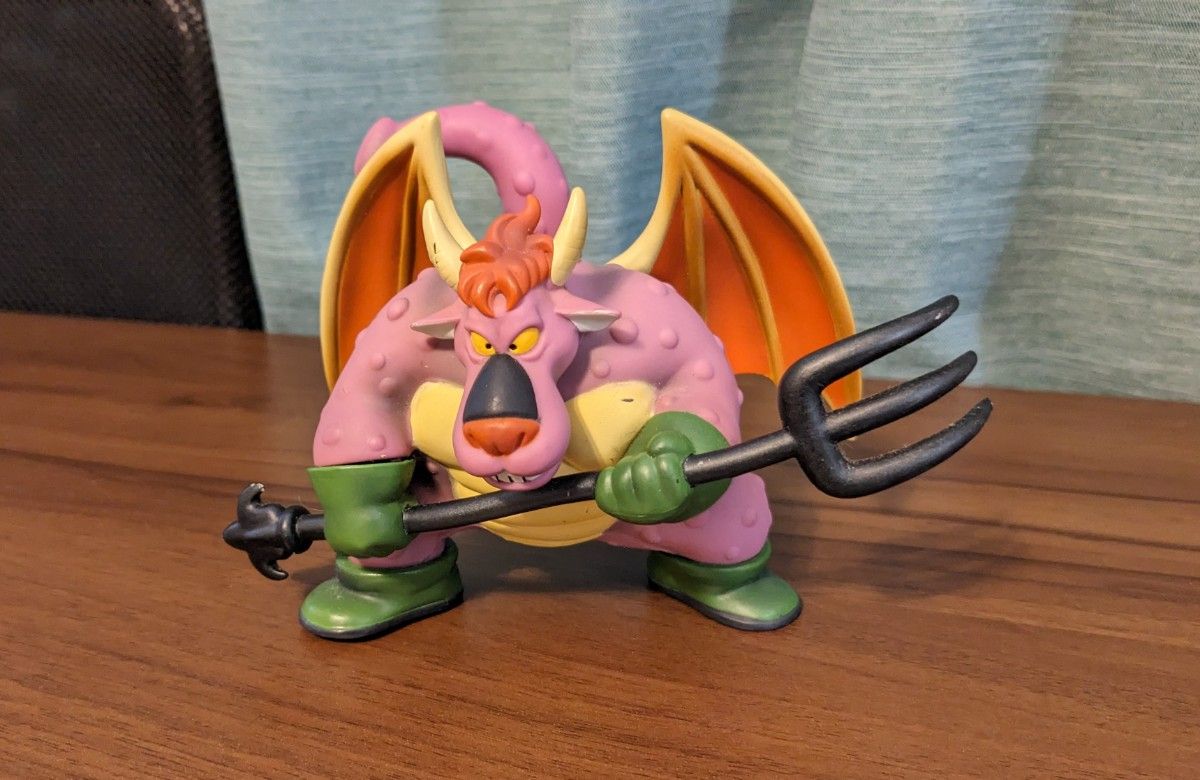 激レア】当時物 ドラゴンクエスト アークデーモン ソフビ フィギュア