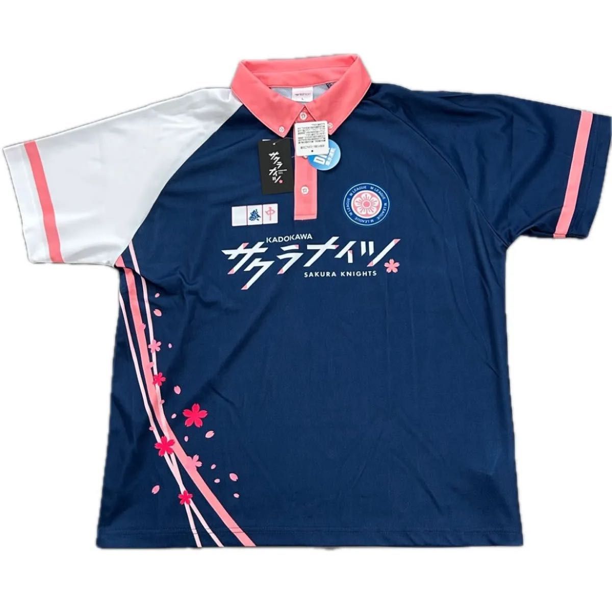 麻雀 Mリーグ U-NEXTパイレーツ ポロシャツ ユニフォーム LL、M2枚