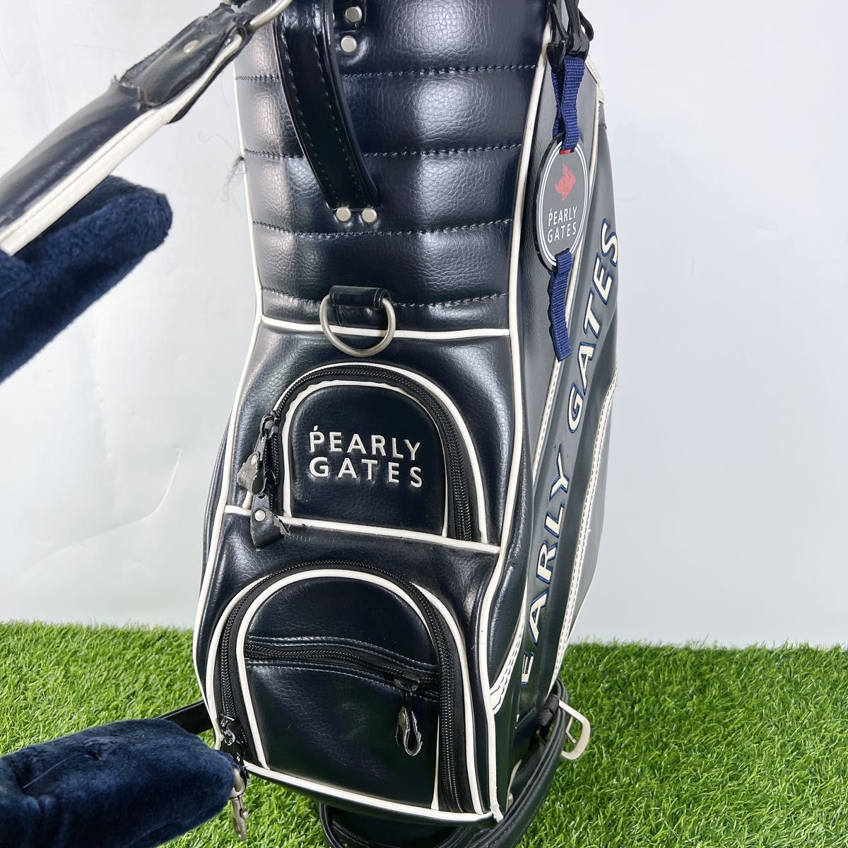 PEARLY GATES パーリーゲイツ ゴルフ キャディバッグ 3点式 6分割 廃盤