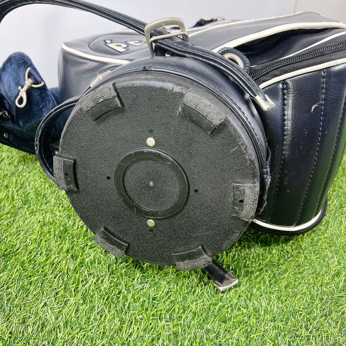 PEARLY GATES パーリーゲイツ ゴルフ キャディバッグ 3点式 6分割 廃盤