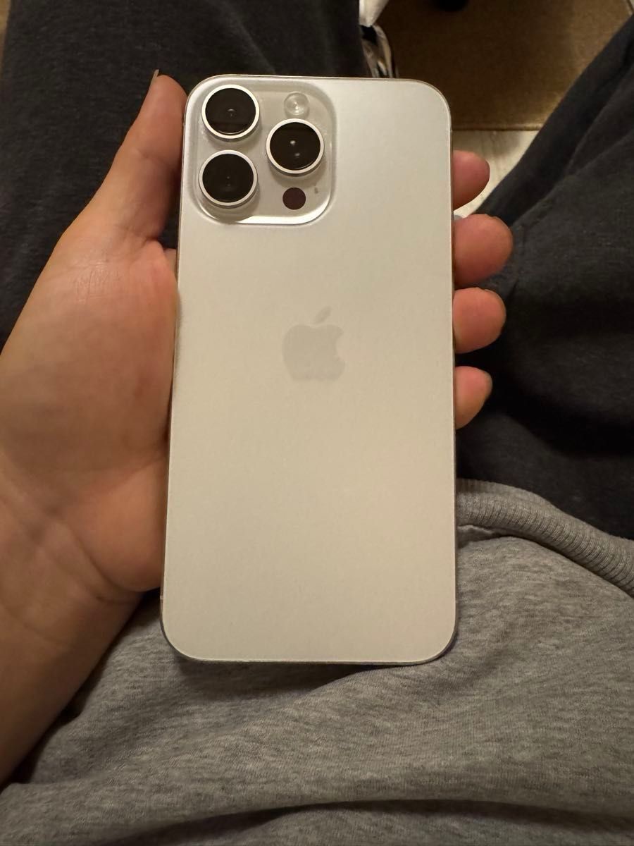 アメリカ版 Apple iPhone 15 Pro Max 1tb，極美品， バッテリーは100