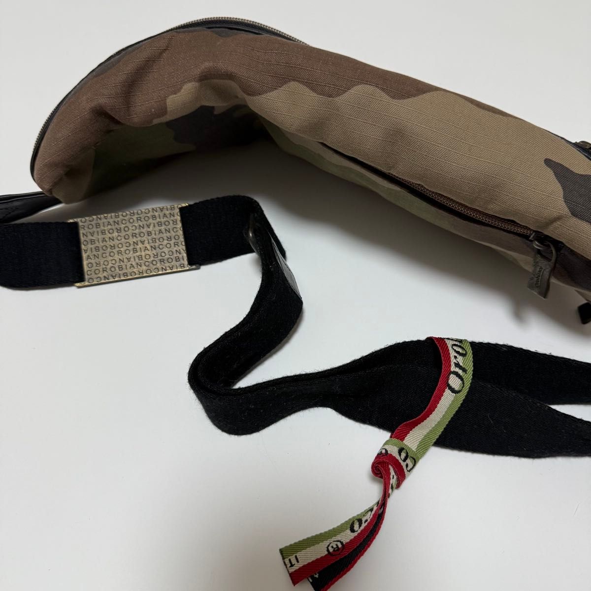 Orobianco オロビアンコ 迷彩柄 ボディバッグ ウエストポーチ