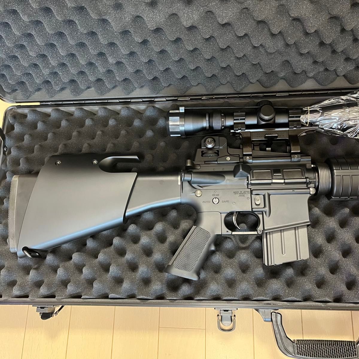 絶版未使用 東京マルイ 電動ガン M16 ゴルゴ13 カスタム 限定品