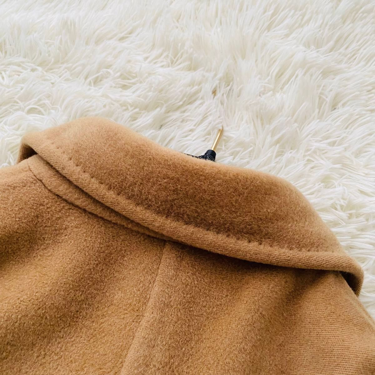 最高級白タグ Max Mara マックスマーラ カシミヤ ヴァージンウール