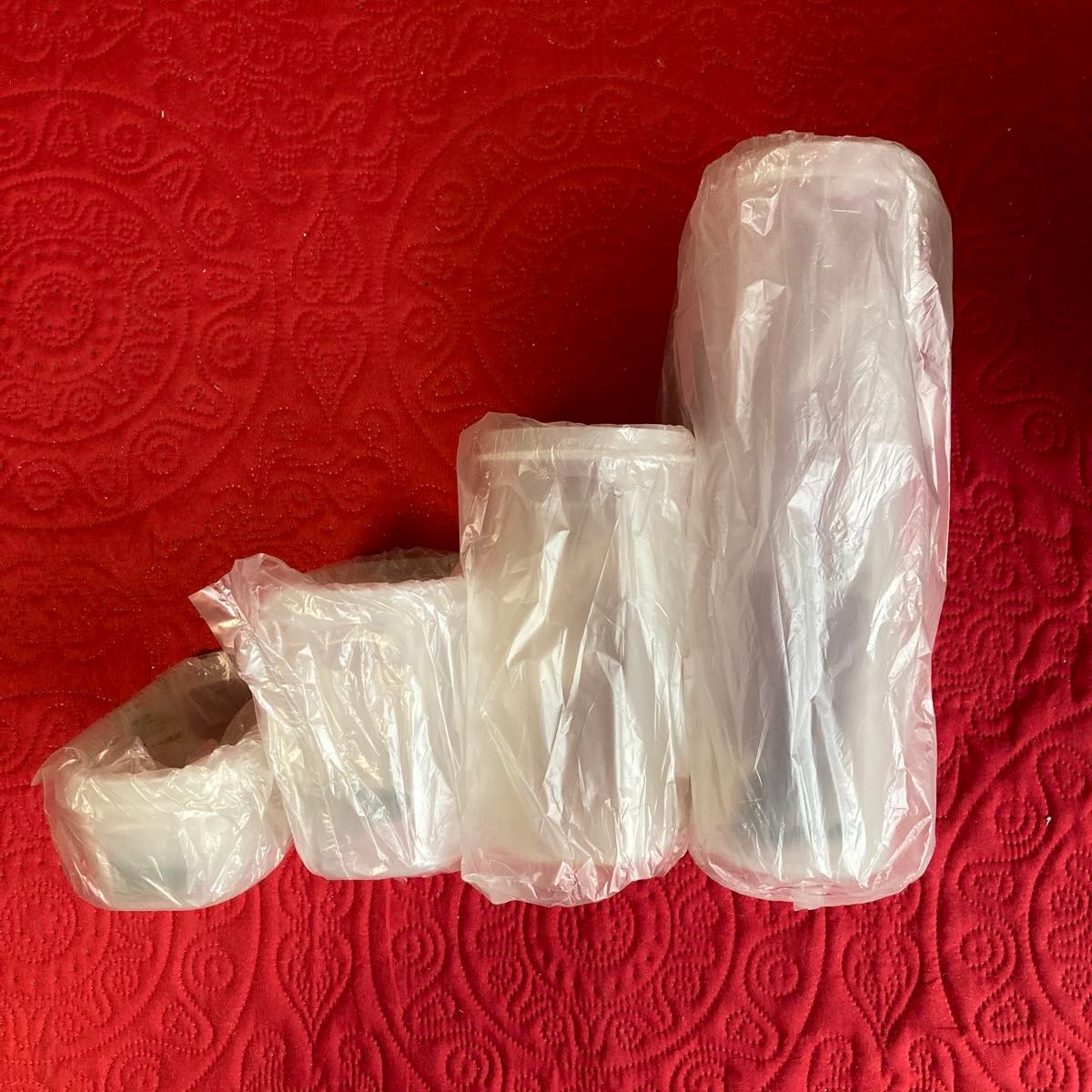 タッパーウェア MMだ円 シリーズ #1 #2 #3 #5 4個セット 新品未使用