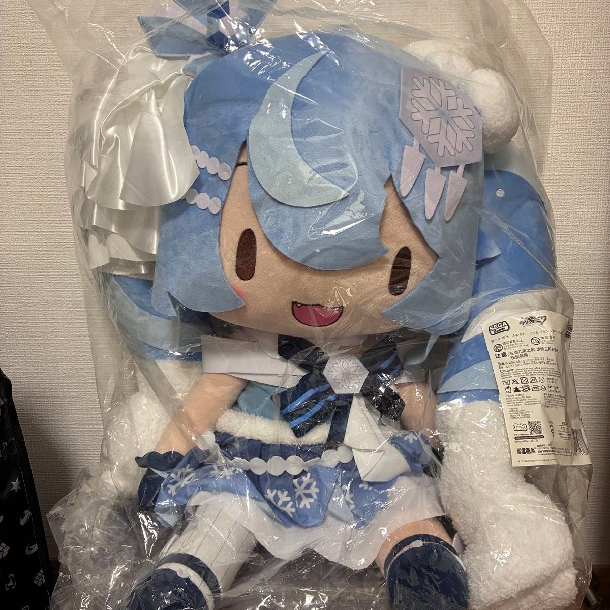 雪ミク2025 ふわぷち どでかジャンボぬいぐるみ 初音ミク｜Yahoo