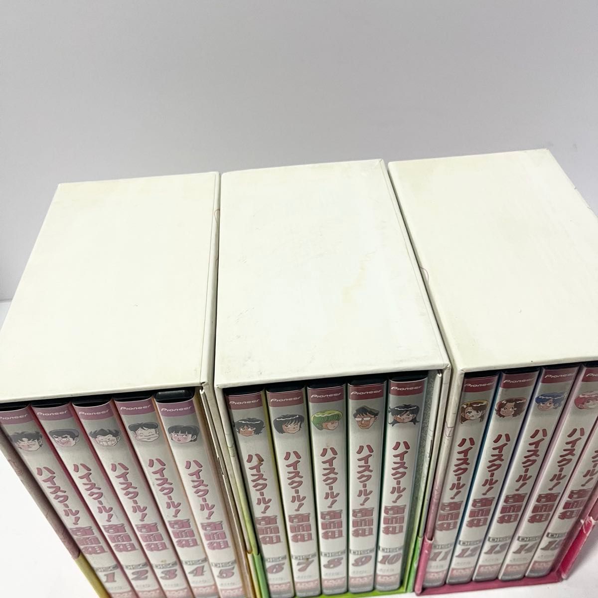 ハイスクール 奇面組 DVD-BOX-ONE-TWO-THREE 全巻セット 新沢基栄