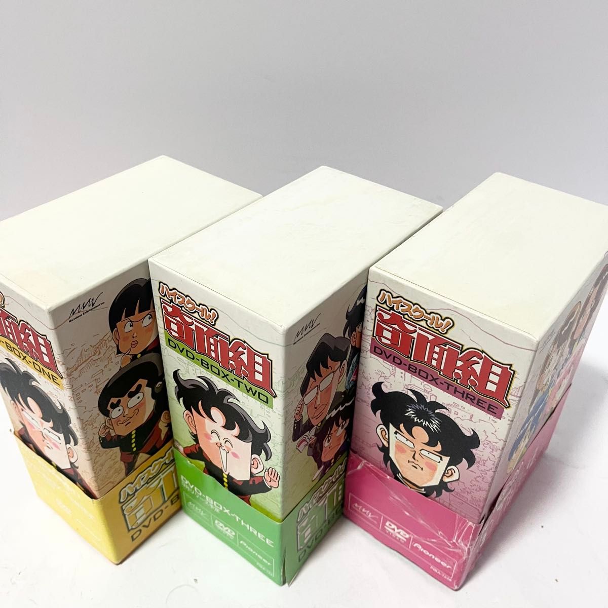 ハイスクール 奇面組 DVD-BOX-ONE-TWO-THREE 全巻セット 新沢基栄