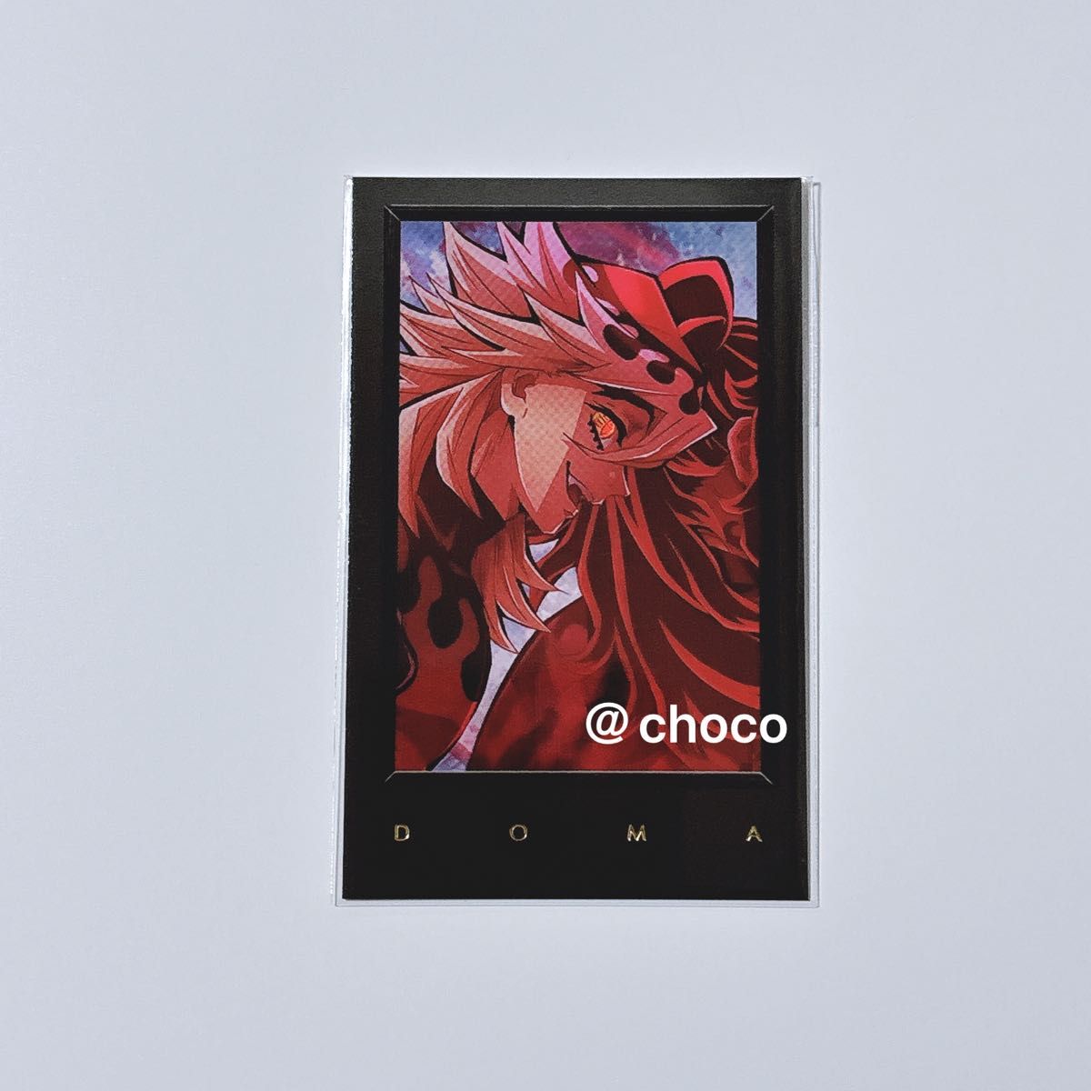 鬼滅の刃 ufotable DINING お楽しみくじ 童磨 チェキ風ブロマイド