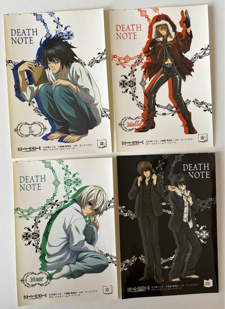 DEATH NOTE ミニフォトシールコレクション 全種コンプリートセット