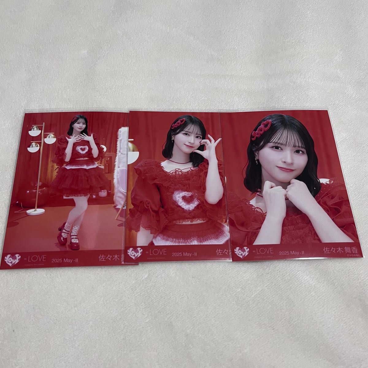 LOVE 佐々木舞香 とくべチュ して コンプ生写真 イコラブ｜Yahoo