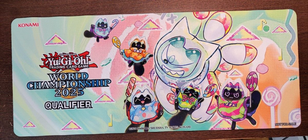 遊戯王 ヤミー ハーフプレイマット ロリポー ヤミーウェイ プレイ