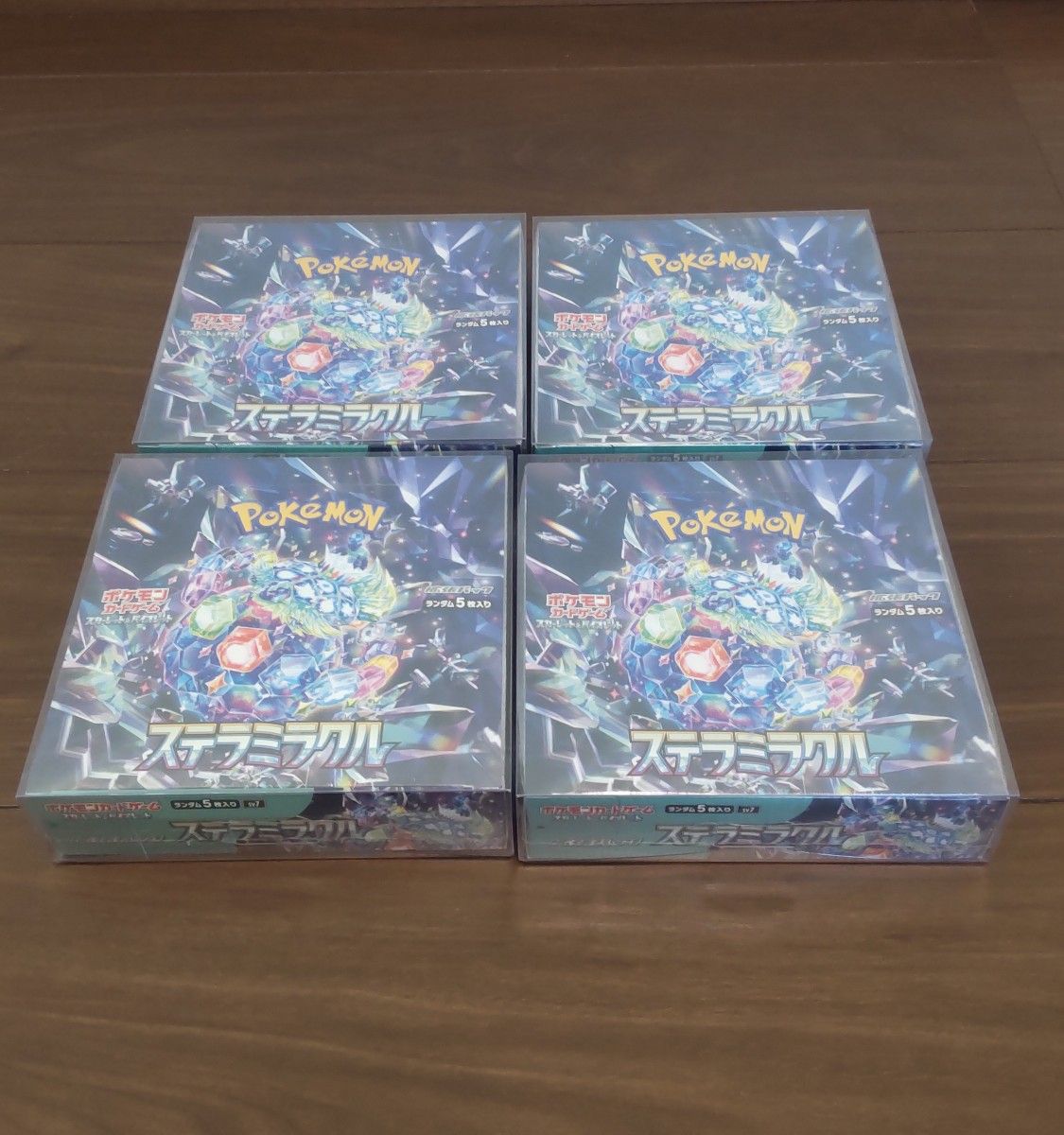 ポケモンカードゲーム ステラミラクル 4BOX 未開封シュリンク付き